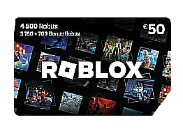Carte ROBUX 50€-4500rbx